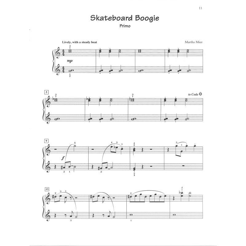 Jazz Rags + Blues for two 2