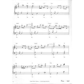 Classic piano colours