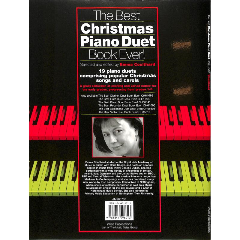 The best christmas piano Duet book ever