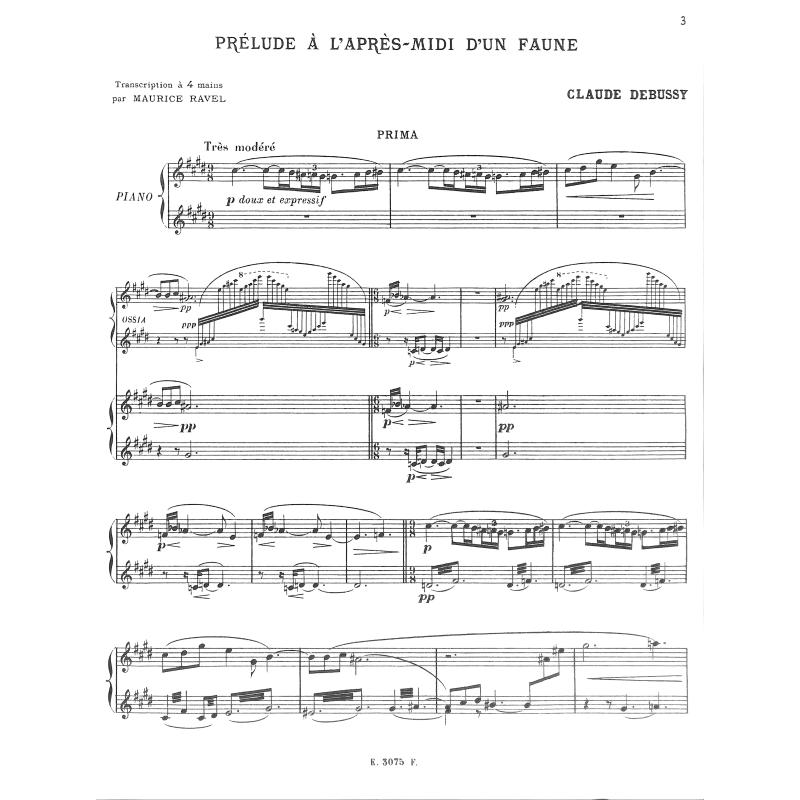 Prelude a l'apres midi d'un faune