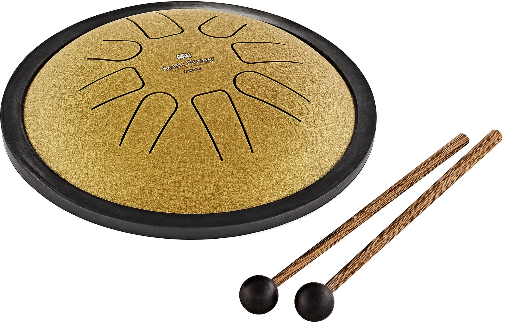 Small Steel Tongue Drum Gold