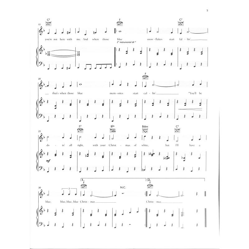 Christmas piano songbook