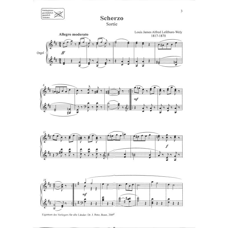 Scherzi in der Orgelmusik