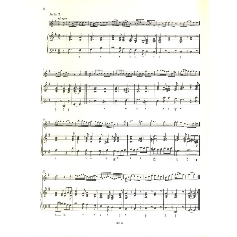 Die kleine Kammermusik - 6 Partiten