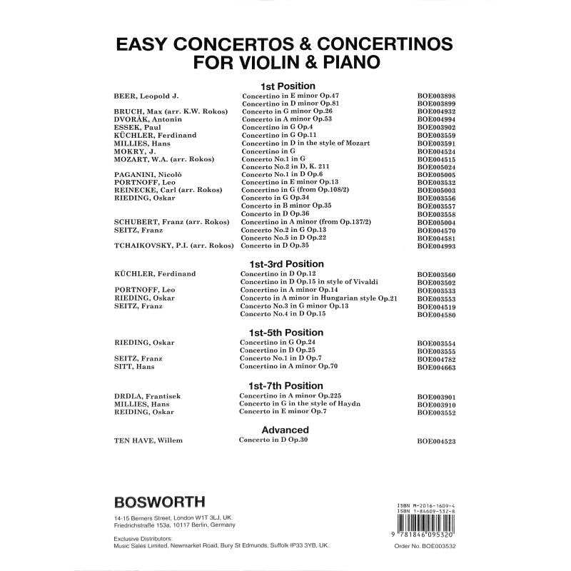 Concertino e-moll op 13