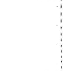 Notenblock Collegeblock A4 100 Seiten