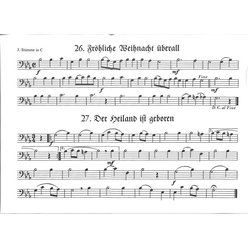 27 Lieder zur Weihnachtszeit 1