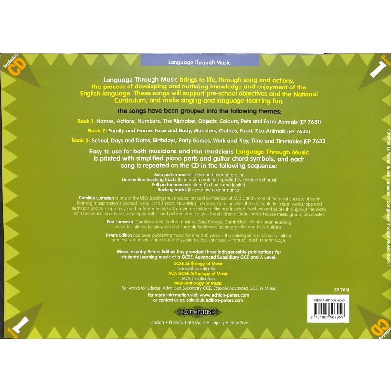 Language through music 1