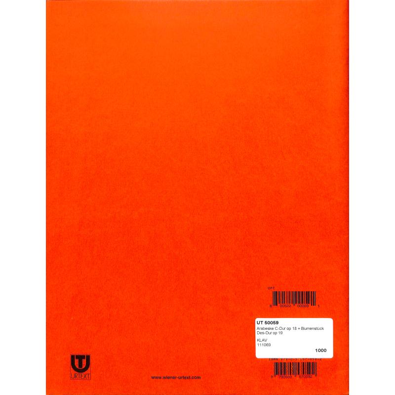 Arabeske C-Dur op 18 + Blumenstück Des-Dur op 19