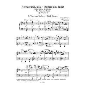 Romeo + Julia op 75 - 10 Stücke aus