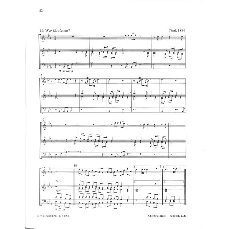 Christmas brass