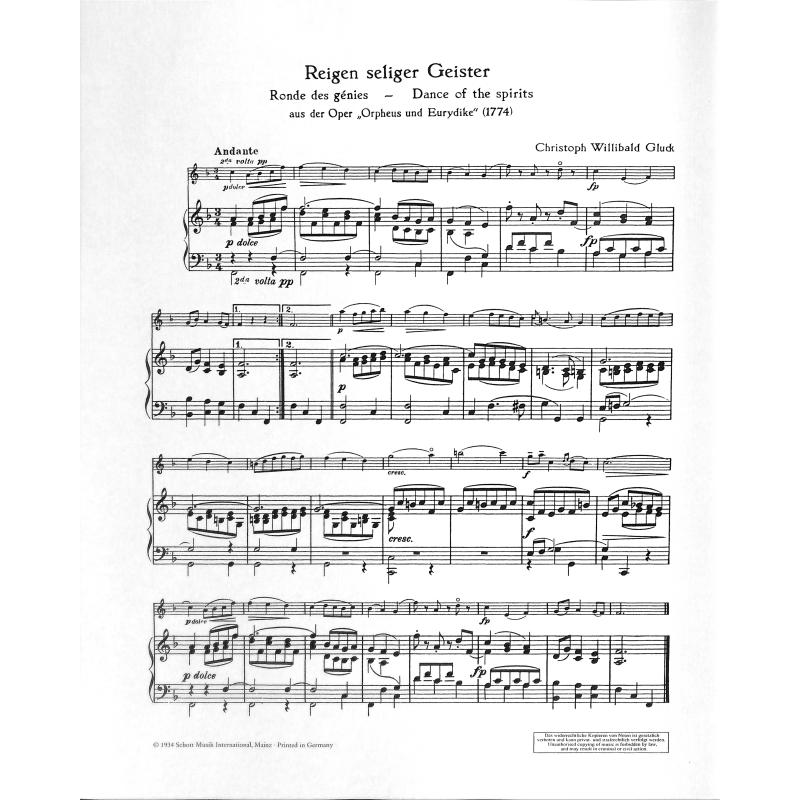 Reigen seliger Geister + Wiegenlied (KV 350)