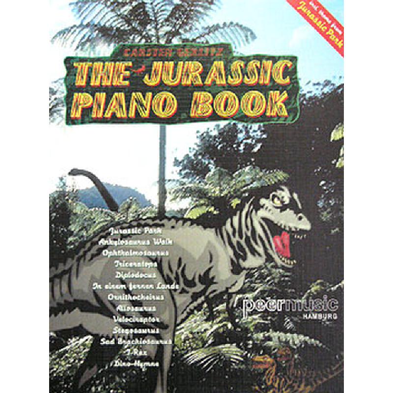 Jurassic piano book