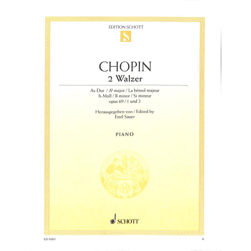 Walzer As-Dur op 69/1 + h-moll op 69/2