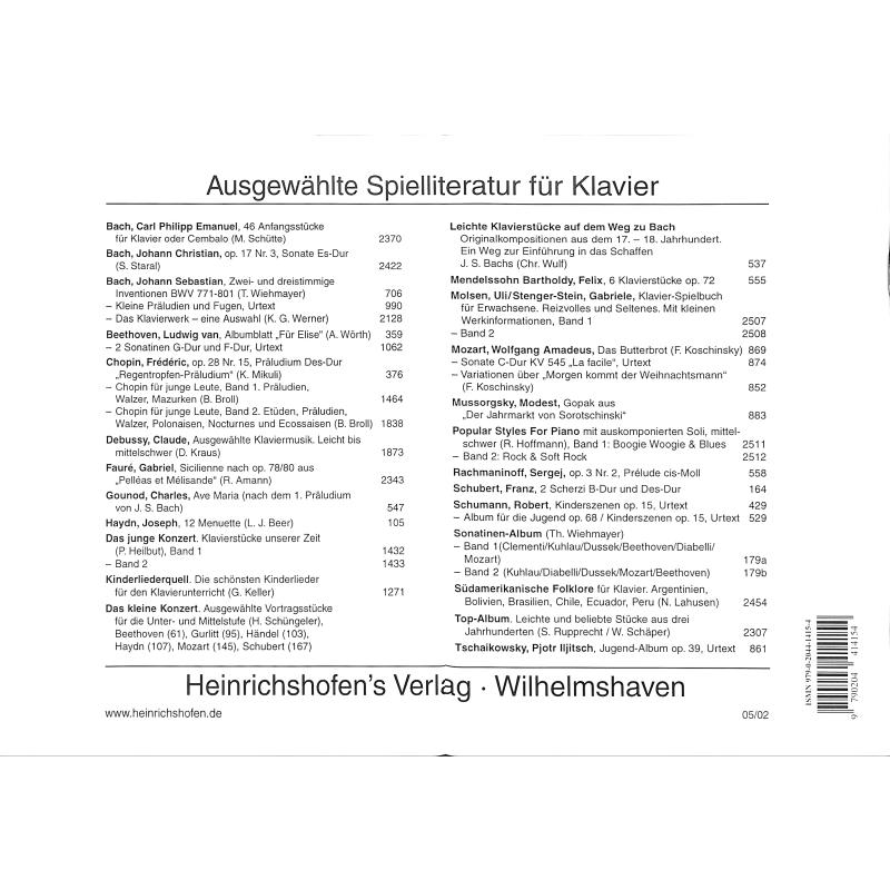 Das Weihnachtsliederbüchlein