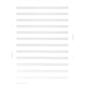 Notenblock 100 Blatt