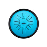 Small Steel Tongue Drum Blue