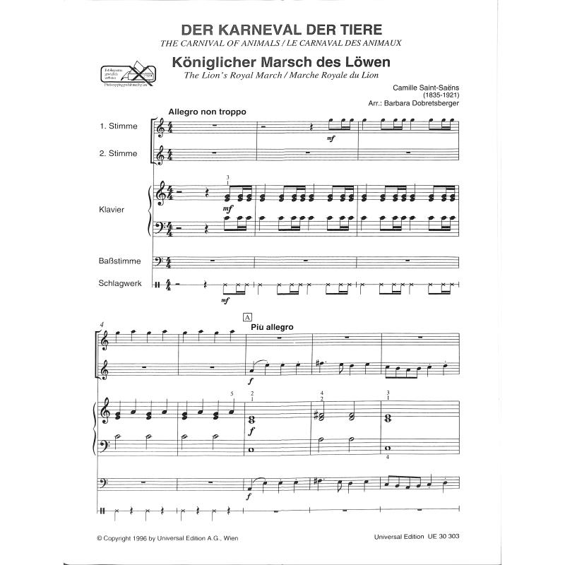 Carnaval des animaux