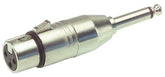 XLR(f) - 6,3mm Monoklinke