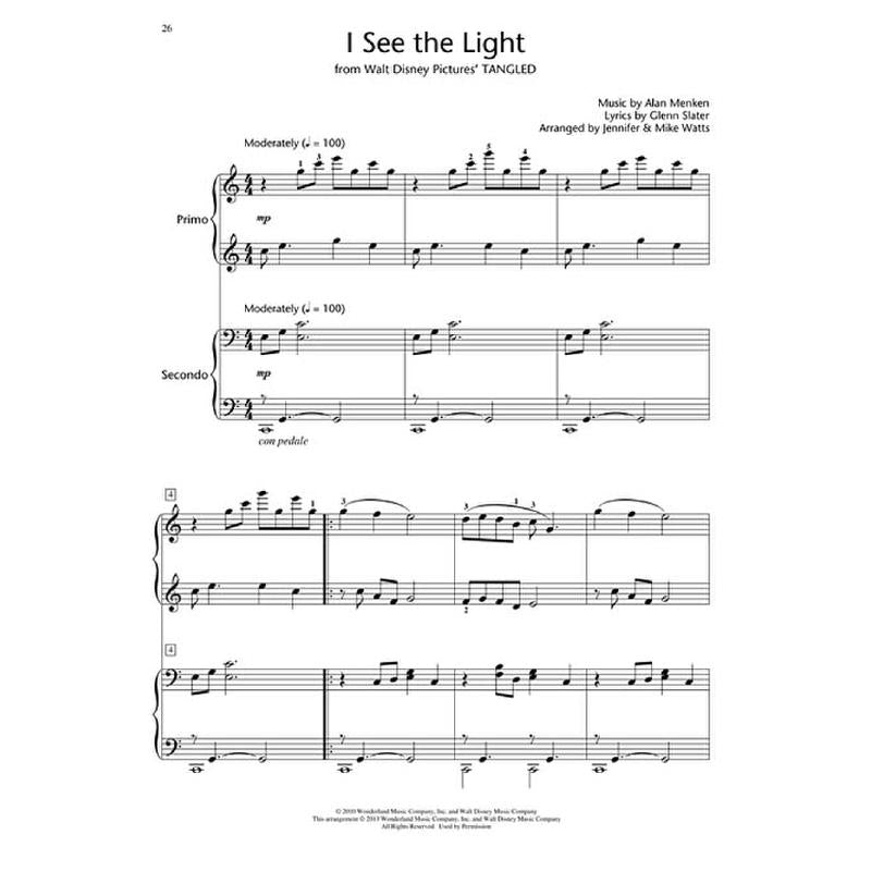 Disney Piano Duets