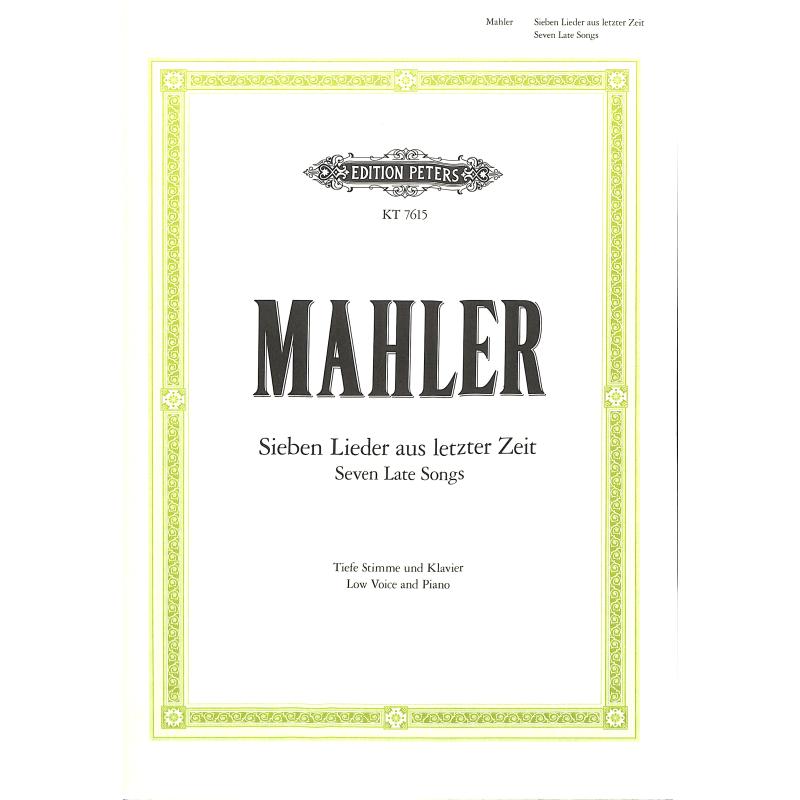 7 Lieder aus letzter Zeit