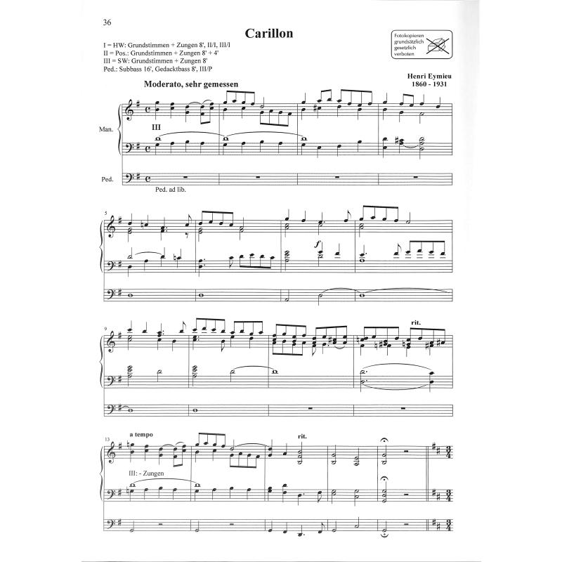 Carillons in der Orgelmusik 1