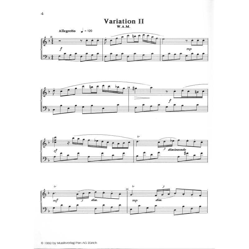 Happy Birthday Variationen