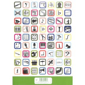 Notenheft A4 hoch 20 Seiten Umweltpapier