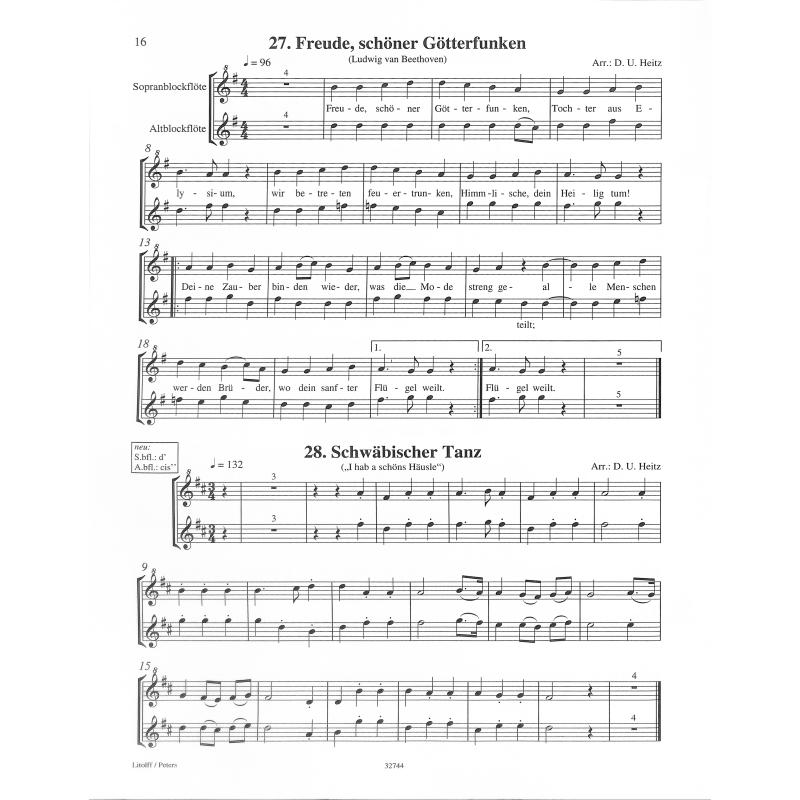 Die Blockflötenklasse 1