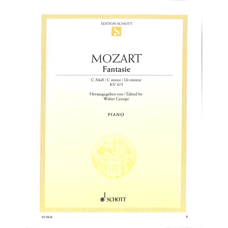 Fantasie c-moll KV 475