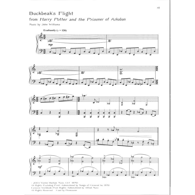 The Harry Potter piano anthology