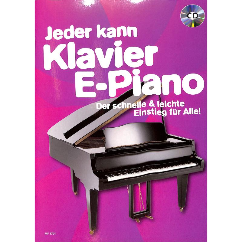 Jeder kann Klavier / E-Piano