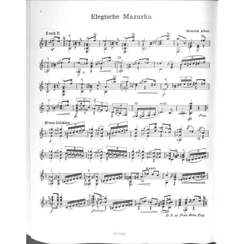 Musik für konzertierende Gitarre