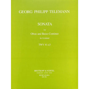 Sonate a-moll TWV 41:A3