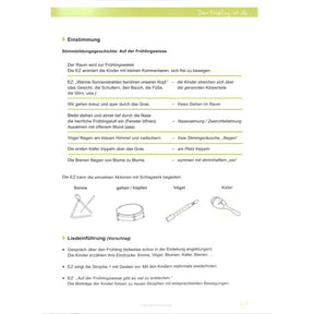 Frühlings Musik im Kindergarten