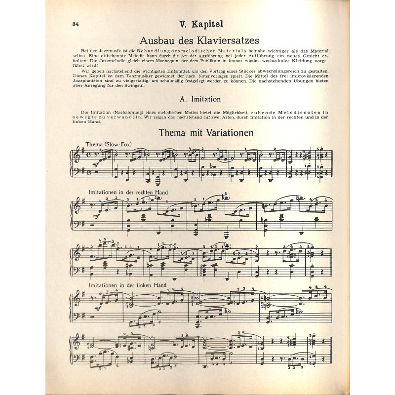 Jazz Klavierschule