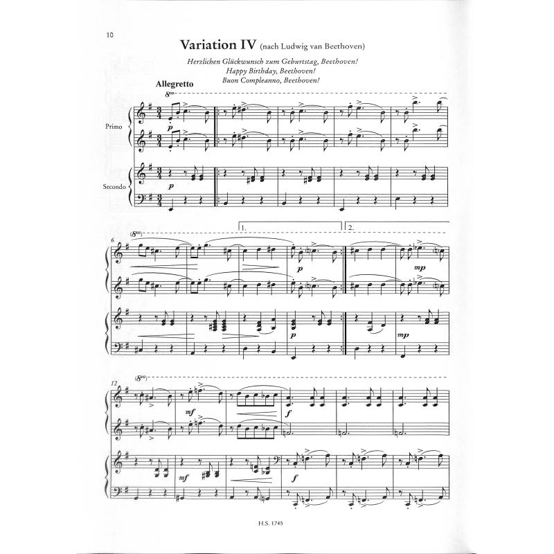 Happy Birthday Variationen