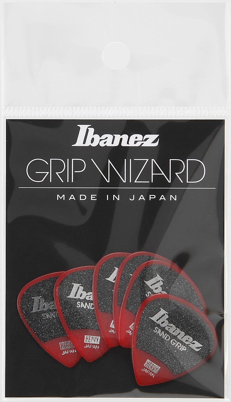 Sand Grip Flat Pick H 1,0 rot