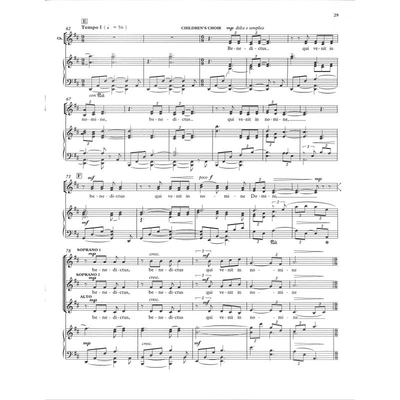 Mass of the children