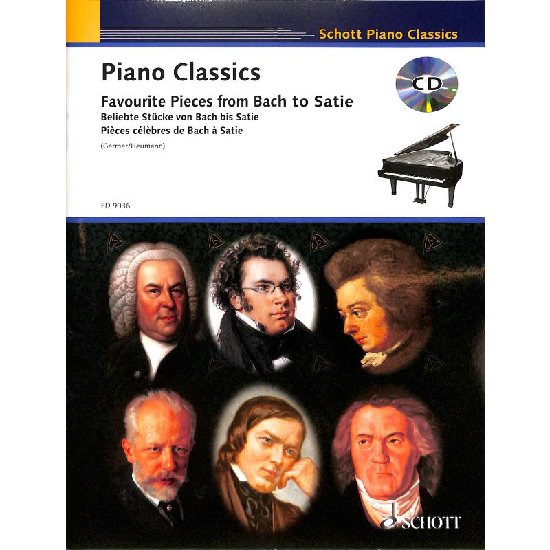 Piano classics | Beliebte Stücke von Bach bis Satie