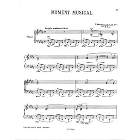 6 Moments musicaux op 16