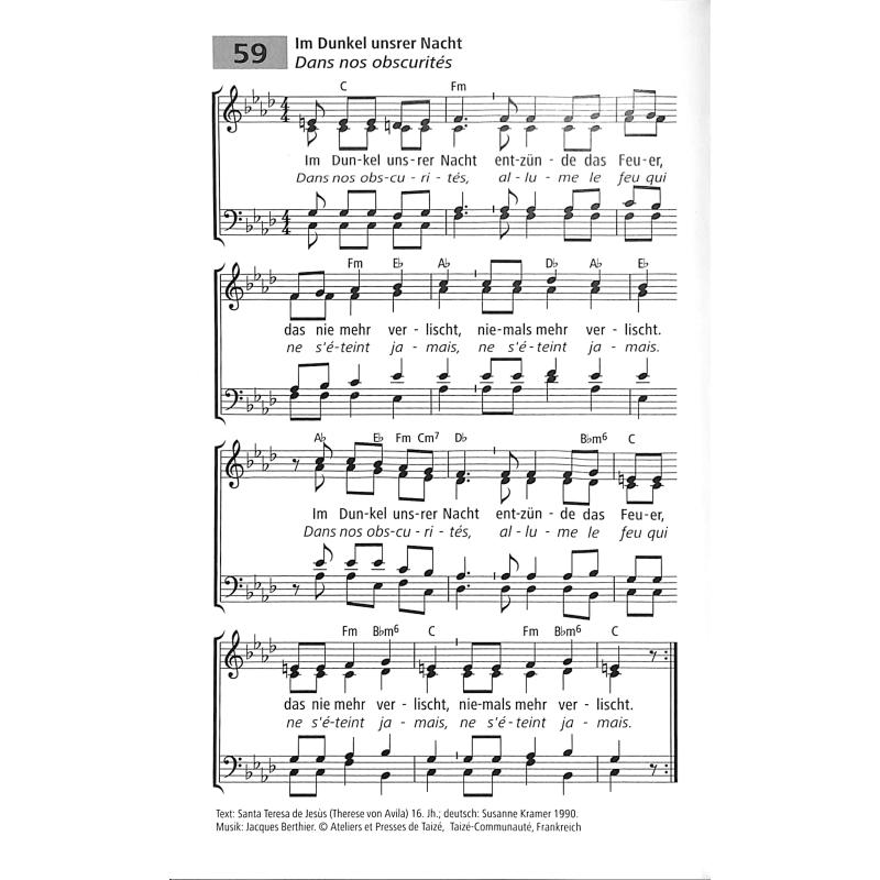 Wo wir dich loben wachsen neue Lieder - plus