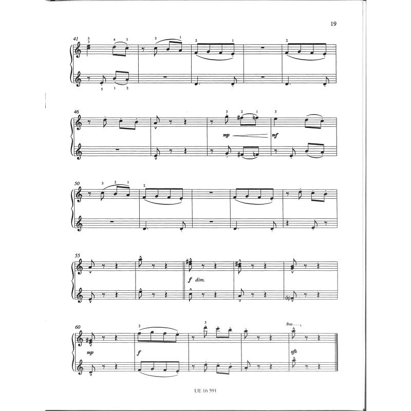 Piano ragtime duets