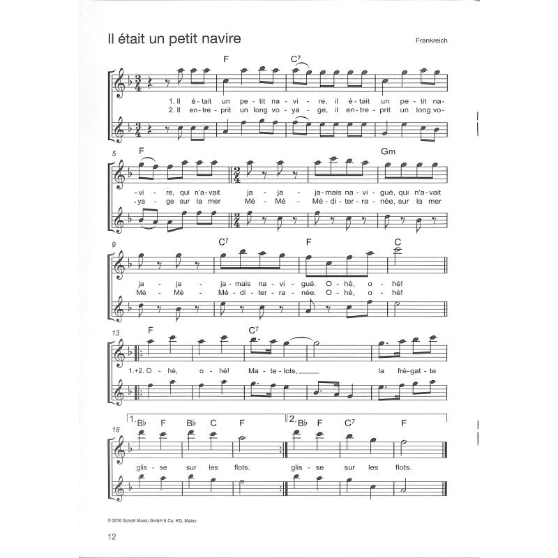 Die schönsten Folksongs