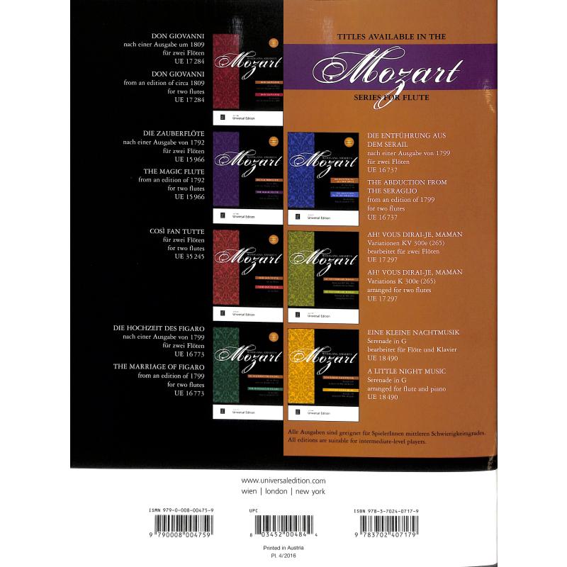 Die Zauberflöte KV 620