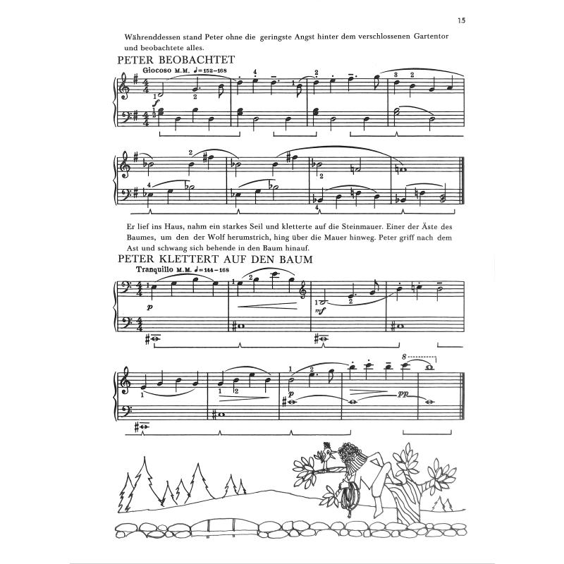 Peter + der Wolf op 67