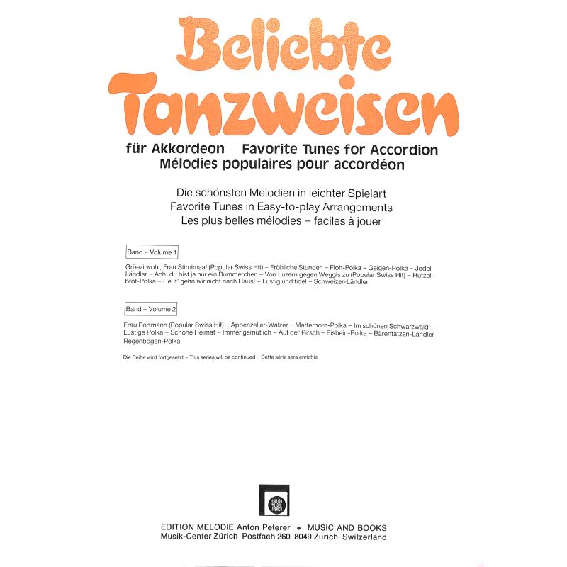 Beliebte Tanzweisen 2