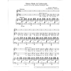Schöne Nacht du Liebesnacht | Barcarole (aus Hoffmanns Erzäh