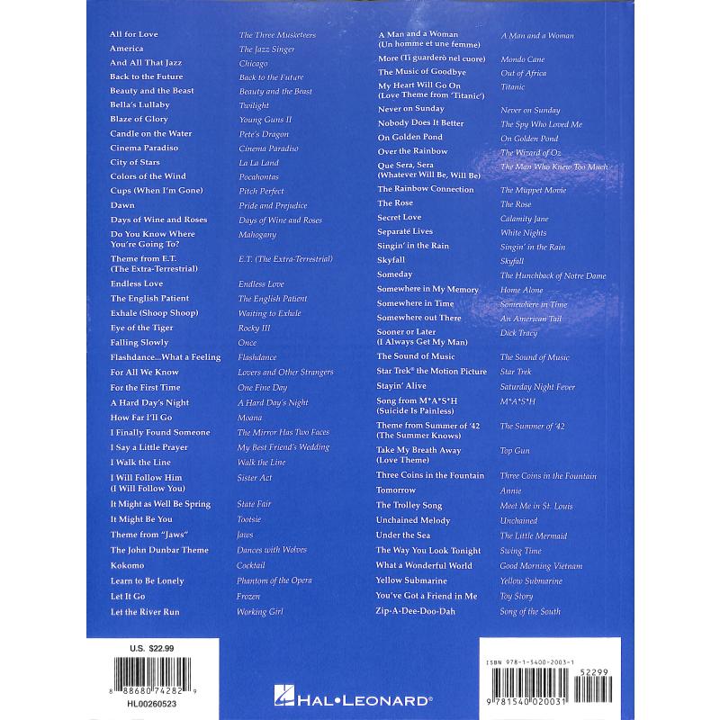 The big book of movie music