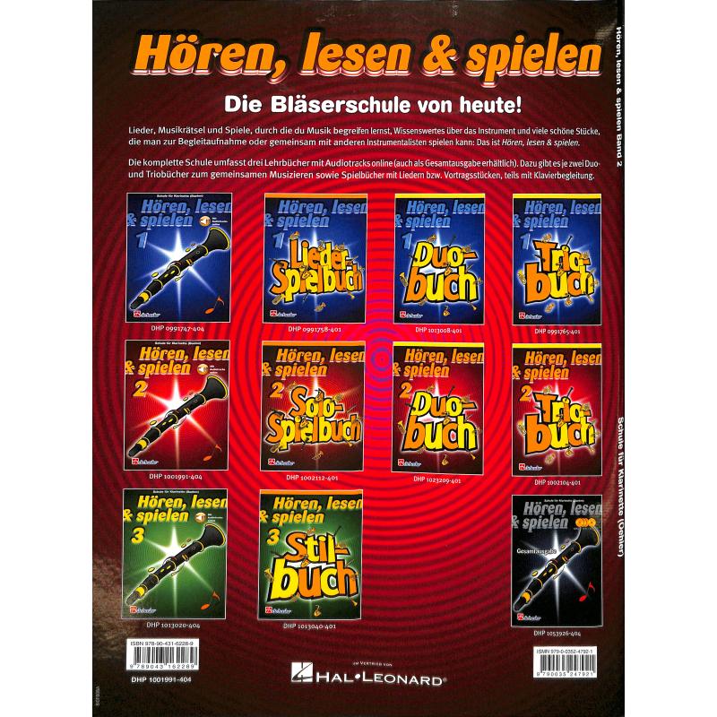 Hören lesen + spielen 2 - Schule